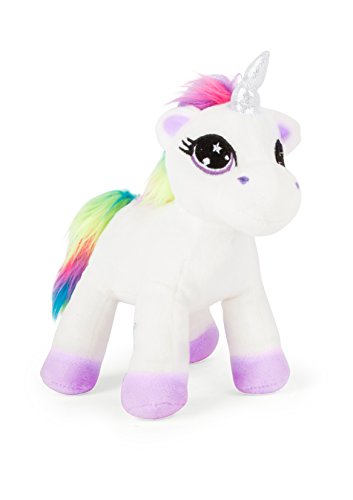 Michel Toys 10758 Peluche Unicorno dal Manto Morbido