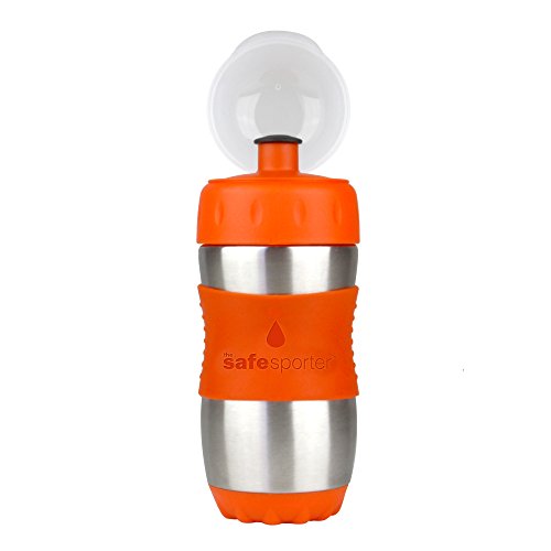 Kid Basix Kid Basix Safe Sporter Orange 355ml - Vaso boquilla