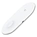 Produktbild NIUQY Ausverkauf Tragbarer Mode-Design Qi Wireless 2in1 Fast Charger Ständer Geeignet für Apple Watch 43499 Geeignet für iPhone Geeignet für Airpods 2 kompatibel Gerät aufrüsten