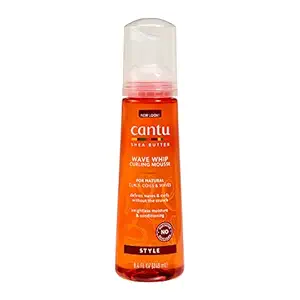 Cantu Natural Hair Wave Whip Curling Mousse, 248 ml