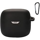 Coverzone JBL Tune Flex İle Uyumlu Kılıf Yumuşak Kaymaz Darbeye &Ccedil;engelli Dayanıklı 360 Derece &Ccedil;epe&ccedil;evre Koruyucu TPU Kılıf (S