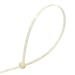 Produktbild heschen selbstsperrenden Nylon Zip Kabelbinder 350 mm (35,6 cm) 120 lbs für Home Office Garage und Werkstatt weiß/natur 100 Stück