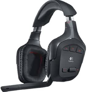 Logitech G930 Wireless Gaming Headset for PC - Black