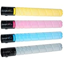 4X Toner Per Konica Minolta Bizhub C 224 284 364 E, TN-321 TN321 Set 4X Toner Per Konica Minolta Bizhub C 224 284 364 E, TN-321 TN321 Set