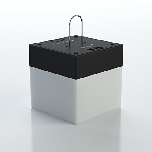 enevu CUBE Würfel Taschenlampe, Weiss & Farbwechsel Licht, Spritzwassergeschützt, mit 3xAAA Duracell - 6