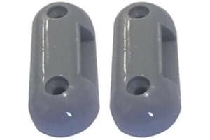 VECAM KIT 2 Ganci Attacco a Parete per Scaletta Titta Mansarda Camper Barca