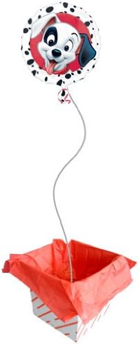 101 Dalmatians Round Foil Balloon (Inflated) Balloon in a Box - 1 Balloon