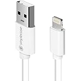 Simpl Case Premium Lightning to USB 3.0 2 Meters Sync Support (2 m/6.6ft) Certified by Apple &amp; Quick Charge USB 2.0 Charge, Data Cable Charger for Apple iPhone and Apple iPad – White