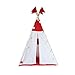 Produktbild Kinderspielhaus Zelt Spiel Haus Rot Jurte Junge Mädchen 3 Jahre Alt Indoor Outdoor Einfach Zu Demontieren Einfache Mode Urlaub Geschenk