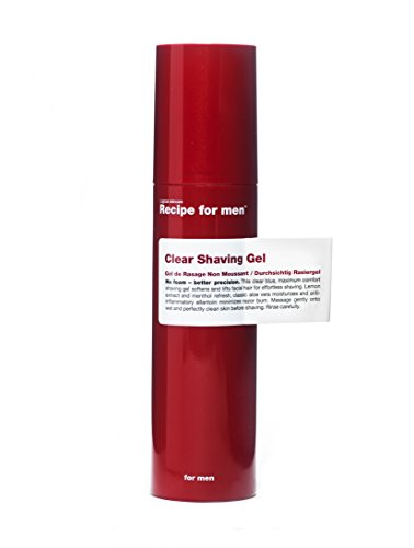 Recipe for Men Clear Shaving Gel 100 ml