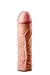 Produktbild Fantasy X-Tensions by Pipedream PD4110-21 Perfect 1 inch Penis Extension - Penis Sleeve/Penismanschette - 17,7 cm lang - Außen-Durchmesser: 4,4 cm - skin