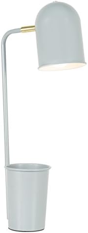Osraed A Large Desk Lamp Asahi Reading Lamp Led Bedroom Bedside Lamp Creative Work Lamp,Stockholm Grey,Give A Warm Light Led Bulb,Button Switch