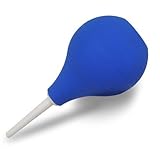 Homgaty 220ML Rectal Syringe Clean Stream Douche Enema Colon Cleaning System Cleaner Blue