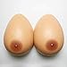 Produktbild GYY EIN Paar Silikon Brust Bilden Selbstklebend Wassertropfen Geformt Titten, Tasse A-F Zum Mastektomie Crossdresser, Cosplay,1-1000g/XL/17 * 12 * 6.5cm/CupD/6.7 * 4.7 * 2.6inch