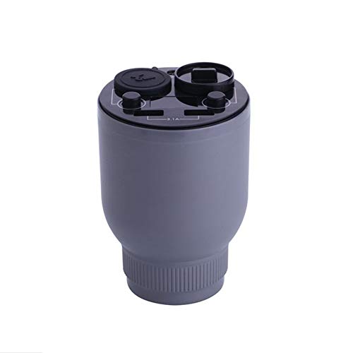 Preisvergleich Produktbild ZXY Autoluftreiniger, negativer Ionensauerstoffstab des Autos, Aromatherapie-Schalenbefeuchter,Gray