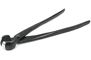 VIGAN Cortador de rama de perilla cóncava de borde redondo de 210 mm, herramientas para bonsái de jardín, tijeras