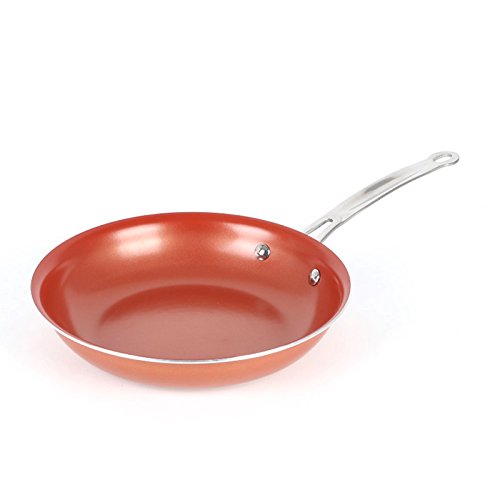 Preisvergleich Produktbild ASOSMOS Red Copper Fry Pan Antihaft-Pfanne Pfanne 24cm