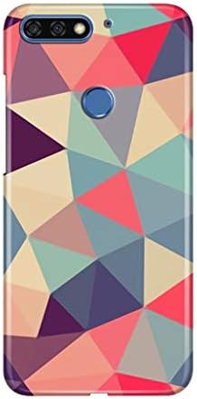 Knotyy DC1206 Printed Back Cover for Honor 7C (Multicolor)