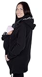 Tragejacke / Fleecepullover für Tragetuch Tragepullover für beide 3073A - 3