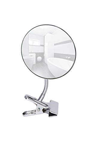 Wenko 22195100 Kosmetikspiegel Clip 5-fach, Stahl, 15 x 15 x 27 cm, chrom - 2