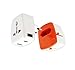 Price comparison product image Urbo Travel Adapter with Detachable Design and 3 USB-A Ports and 1 USB-C Port + Retractable Prongs for Power Sockets in more than 100 Countries across Europe, Asia, Americas, Africa, Oceania
