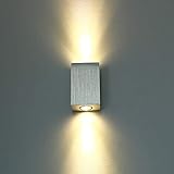 Verwendungsbereich: Hochwertige stilvolle Innenwandlampe und Aussenbeleuchtung als Nachtwandlampe, Schlafzimmerlampe, Flurlampe usw. Perfekt für Wohnzimmer, Schlafzimmer, Flur, Treppen, Café, Bar,sparung und Umweltschutz : 6W LED als Lichtquelle Typ, sparen ihnen 90% des Stromverbrauchs im Vergleich zu den Energiesparlampe und Glühlampe .