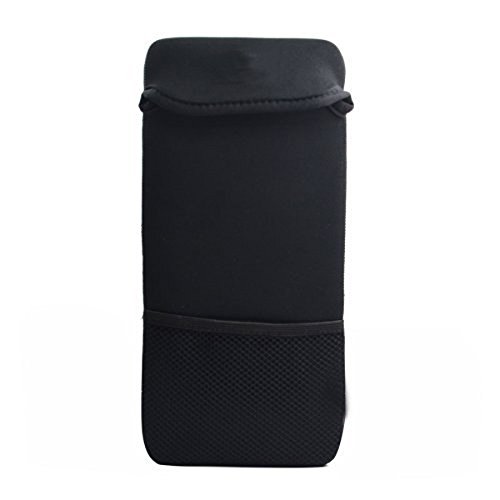 Case Wonder Schwarz Farbe Soft New Neopren Tragetasche Portable Schutz Ärmel Abdeckung Tasche Tasche für Logitech Wireless Touch Keyboard K400 Plus QWERTY UK Layout (K400 Plus)