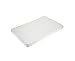 MCC White Solid Wooden Junior Toddler Kids Bed with Foam Mattress
