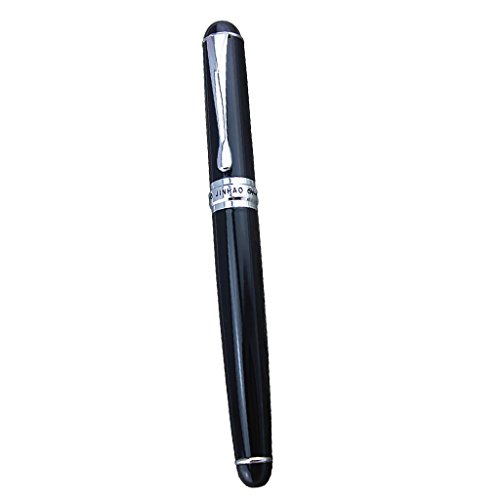 MagiDeal JINHAO X750 Deluxe Schwarz 18kgp Füllfederhalter Mittlere Feder - 8