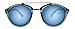 Produktbild The world of calgary Damen Sonnenbrille Blau Hellgrau