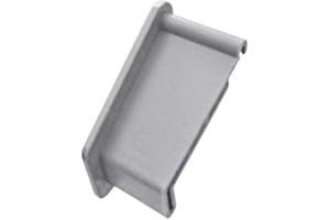 Renoplast® Déflecteur Mural Pour Profilé D'égout K100 Gris Droite Gauche | Finition de Terrasse, Balcon | Sols en Résine | Systèmes D'évacuation D'eau Profilé Angulaire | Résistance aux Intempéries