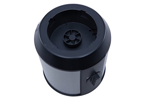 1.500 Watt 2in1 Glas Edelstahl Standmixer | Smoothie Maker | + Kaffeemühle | Zerkleinerer | Ice Crusher | Universal Power Mixer | Shaker | Metallmesser | 1,3 Liter | 2 Geschwindigkeitsstufen (1500Watt Glas/Edelstahl) - 5
