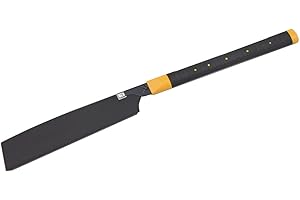 Tajima Japansäge Pull 265R Fluorine Black (265 mm, Griff ergonomisch, Schnellwechselsystem, 16 Zähne pro Zoll, Holzsäge) JPR265FBR