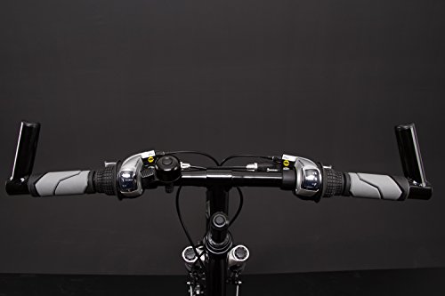 28″ Alu Damen Fahrrad MIFA Shimano 21 Gang Scheibenbremse Nabendynamo schwarz - 7