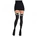 Produktbild Katzen Strümpfe Overknees Katzenstrumpfhose Damen Halloween Feinstrümpfe Feinstrumpfhose Katzenstrümpfe halterlose Damenstrümpfe Feinstrumpfhose Cat Tights