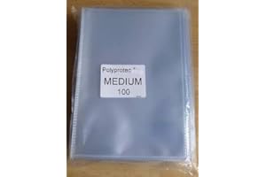Coingallery Medium Sized Postcard Sleeves Packs of 100