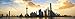 Produktbild Postereck - Poster 2249 - Shanghai Skyline, Panorama Asien Wolkenkratzer China Größe 1:4-120.0 cm x 30.0 cm