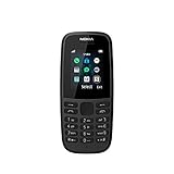 Nokia 105 (2019 edition) 1.77-Inch UK SIM Free Feature Phone (Single SIM) - Black