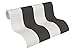 Produktbild A.S. Création Vliestapete Elegance Tapete Streifentapete 10,05 m x 0,53 m schwarz weiß Made in Germany 334213 3342-13