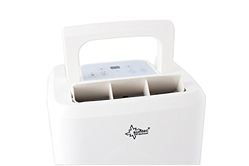 Suntec Wellness Luftentfeuchter DryFix 20 Pure, Entfeuchtungsleistung = 20 l/Tag, Luftreinigungsfunktion, effektive Wäschetrocknung, 1 Stück, weiß, 13454 - 2