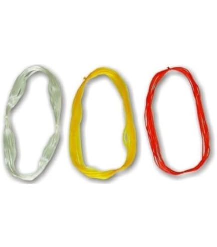 Matassine Per Aguglie Colore Giallo - Confezione Da 10 Pezzi Per Pesca - Foto 8