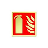 ★ El totem de señalización de incendios: solución ideal para evitar la colocación de placa de señalización en la pared.