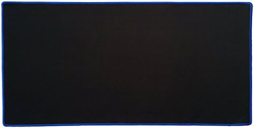 Soter® Extended Mouse and Keyboard Pad Large Mouse Pad Water-Resistant Mouse Mat with Non-Slip Rubber Base Support for Computer/ Notebook/ PC (blue)