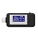 Produktbild censhaorme Anschließbar Typ-C Multifunktions-USB-Ladegerät Tester DC Digitalanzeige Voltmeter Amperage Meter Passend für Telefon und Computer