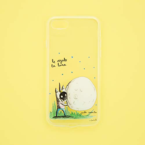 Tan Tan Fan Saraiba Funda Smartphone - Diseño Exclusivo Luna Compatible con Apple iPhone 5 / 5S / SE