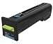 Produktbild Lexmark 82K2HCE - - Hohe Ergiebigkeit - Cyan - Original - Tonerpatrone LCCP, Corporate CX820de, CX820dtfe, CX825de, CX825dte, CX825dtfe, CX860de, CX860dte, CX860dtfe