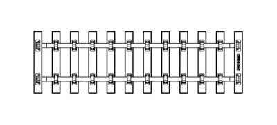 Preisvergleich Produktbild Piko 35231 Sleeper Section (280mm) by Piko