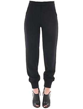 Boutique Moschino Pantaloni Donna A03085824555 Acetato Nero