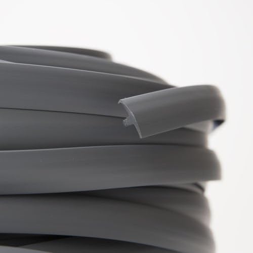 10 METRE DARK GREY FURNITURE T TRIM knock on edging caravan,camper van,motor home spares