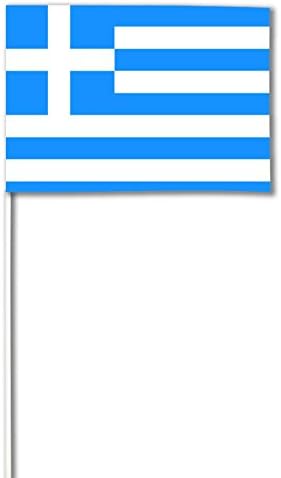 Deco Party UK Greece Hand-Waving Flag